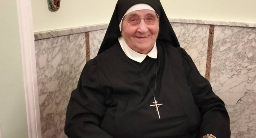 I 70 anni di vita religiosa di suor Maria Candida Coppini